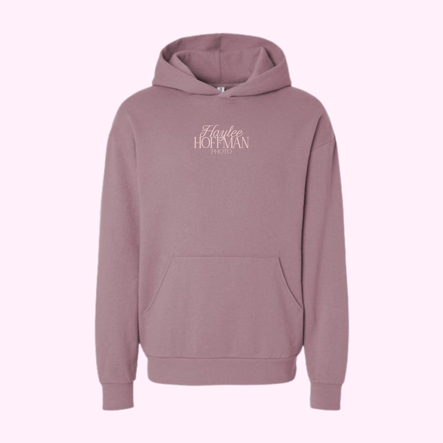 HH Orchid ITC Hoodie Embroidered Stacked Logo