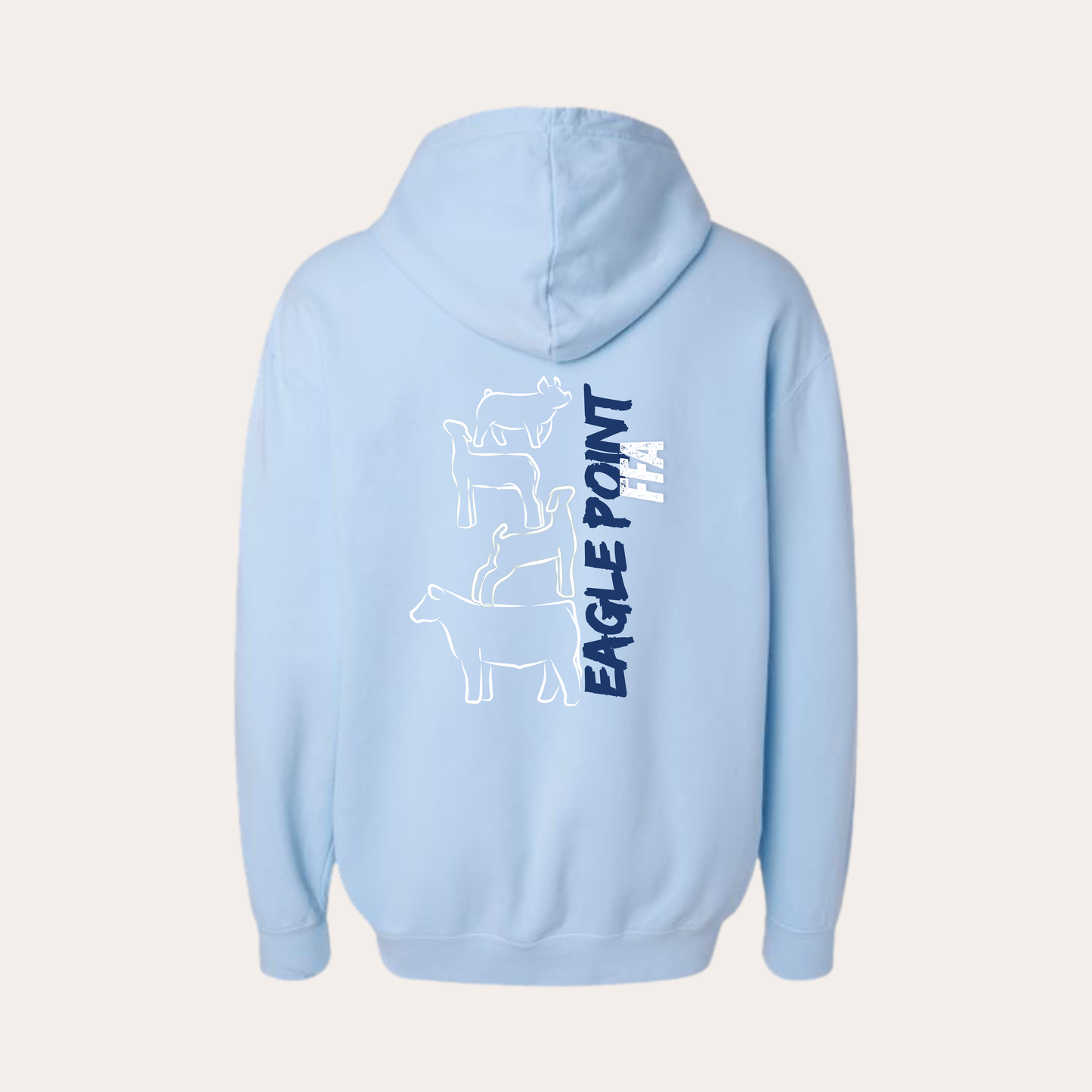 EP Printed Comfort Colors Lightweight Hoodie