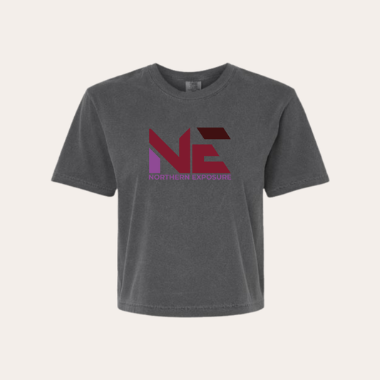 NE25 Gray Boxy Tee