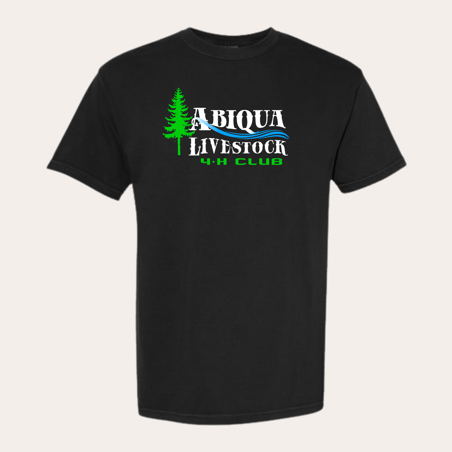 AL4H Printed Black Softstyle Tee