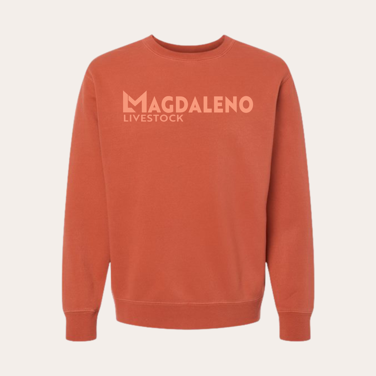 ML26 Printed Pigment Amber Crew