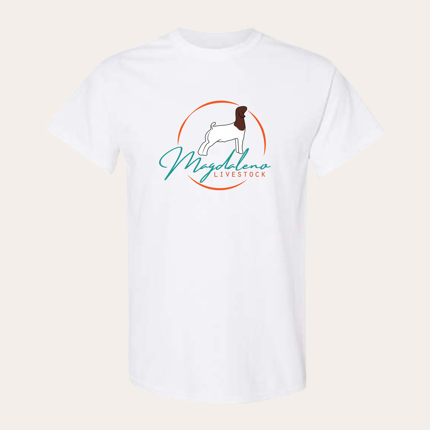 Magdaleno White Softstyle Tee Printed