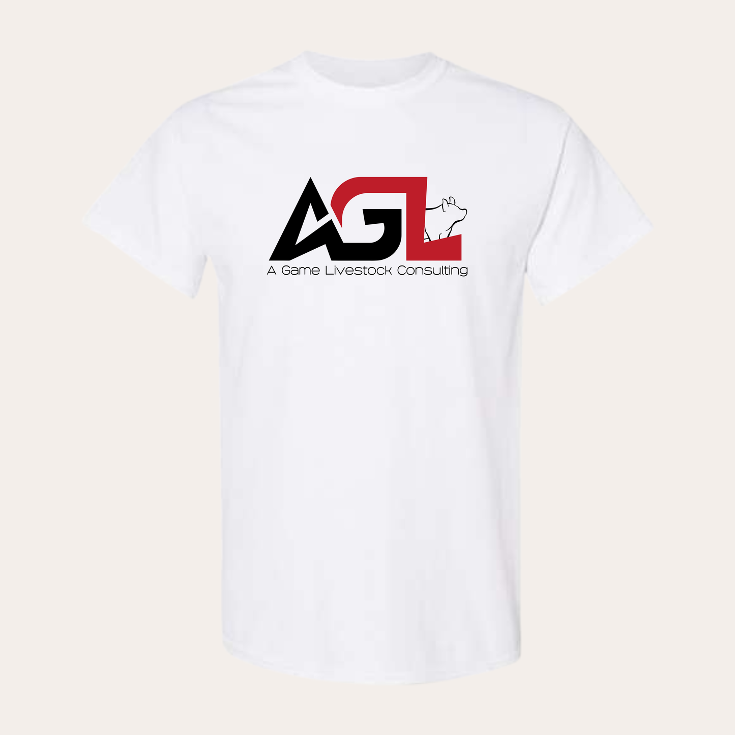 AGL Printed White Softstyle Tee