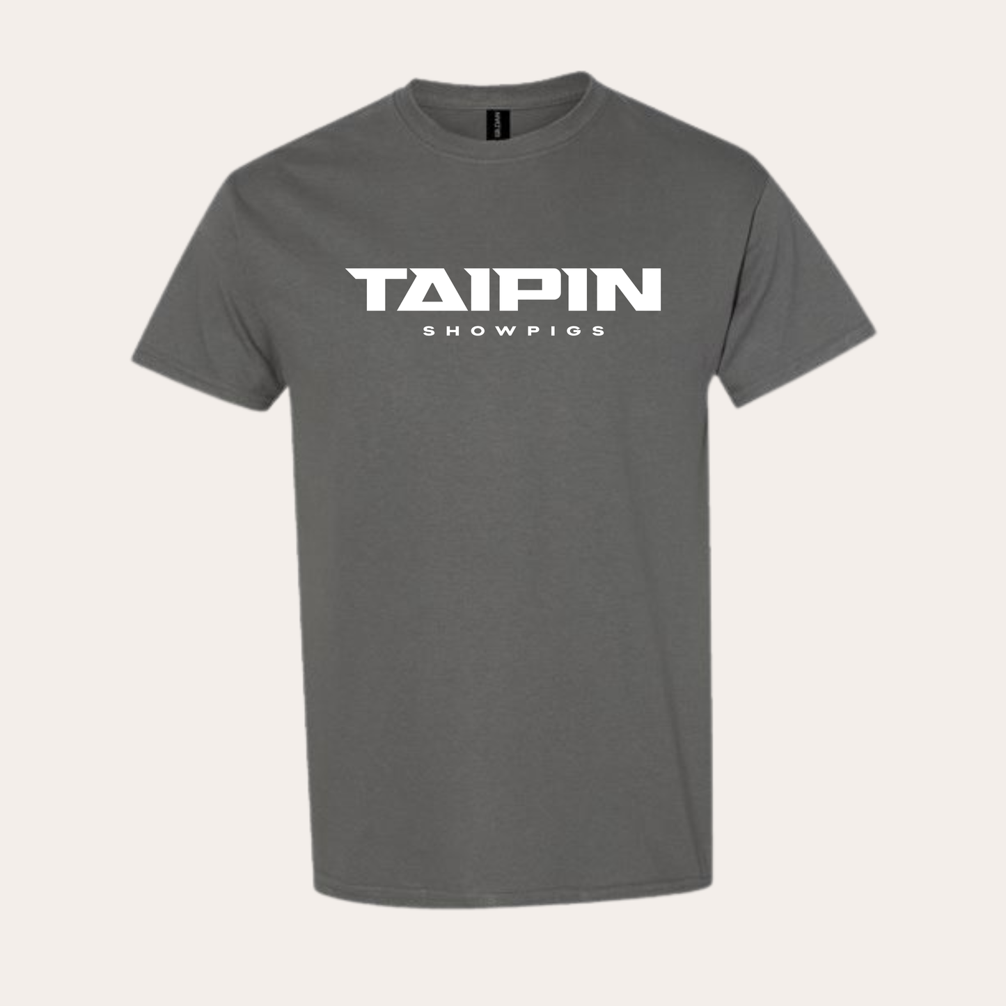 Taipin Printed Charcoal Softstyle Tee