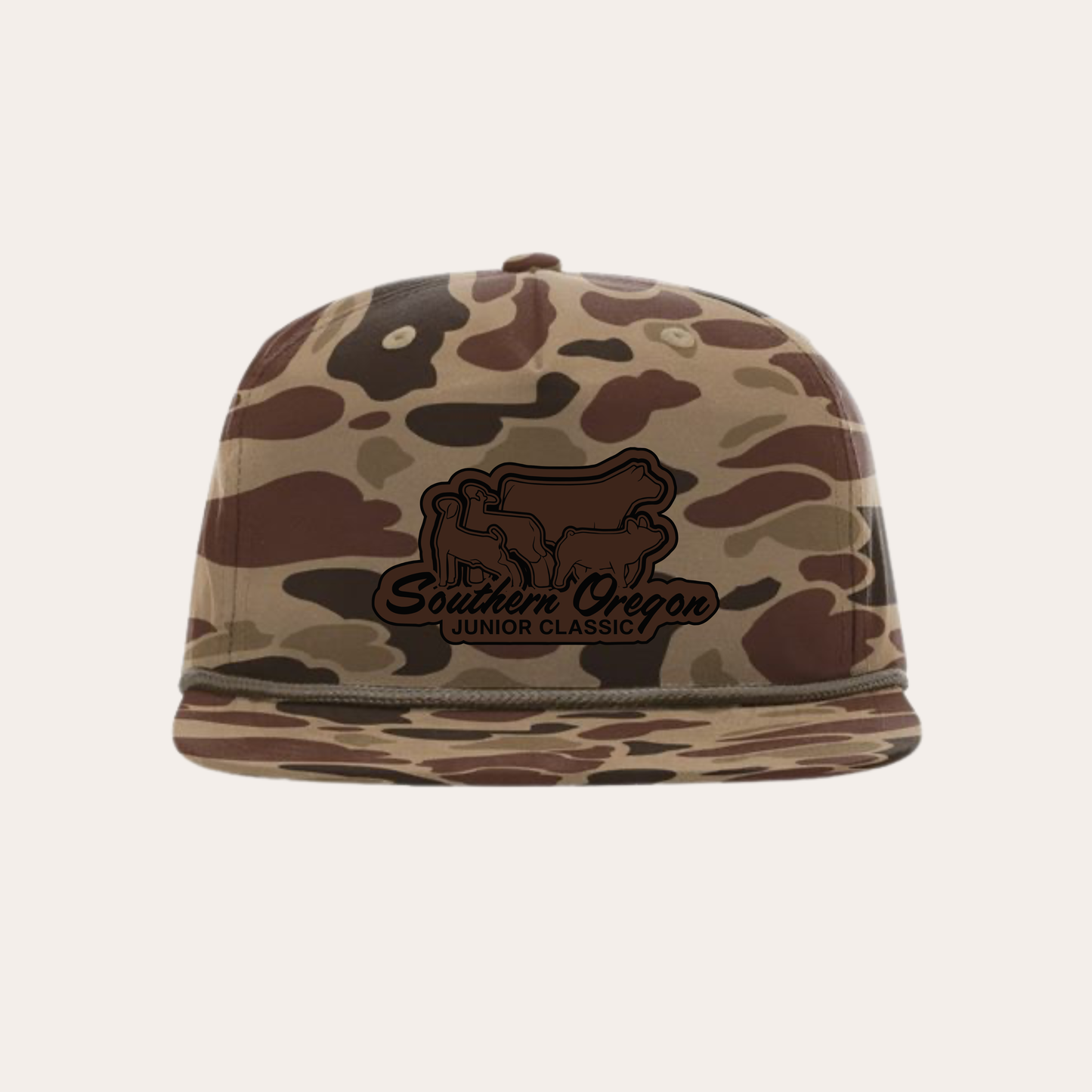 SOJC Leather Patch Camo 256