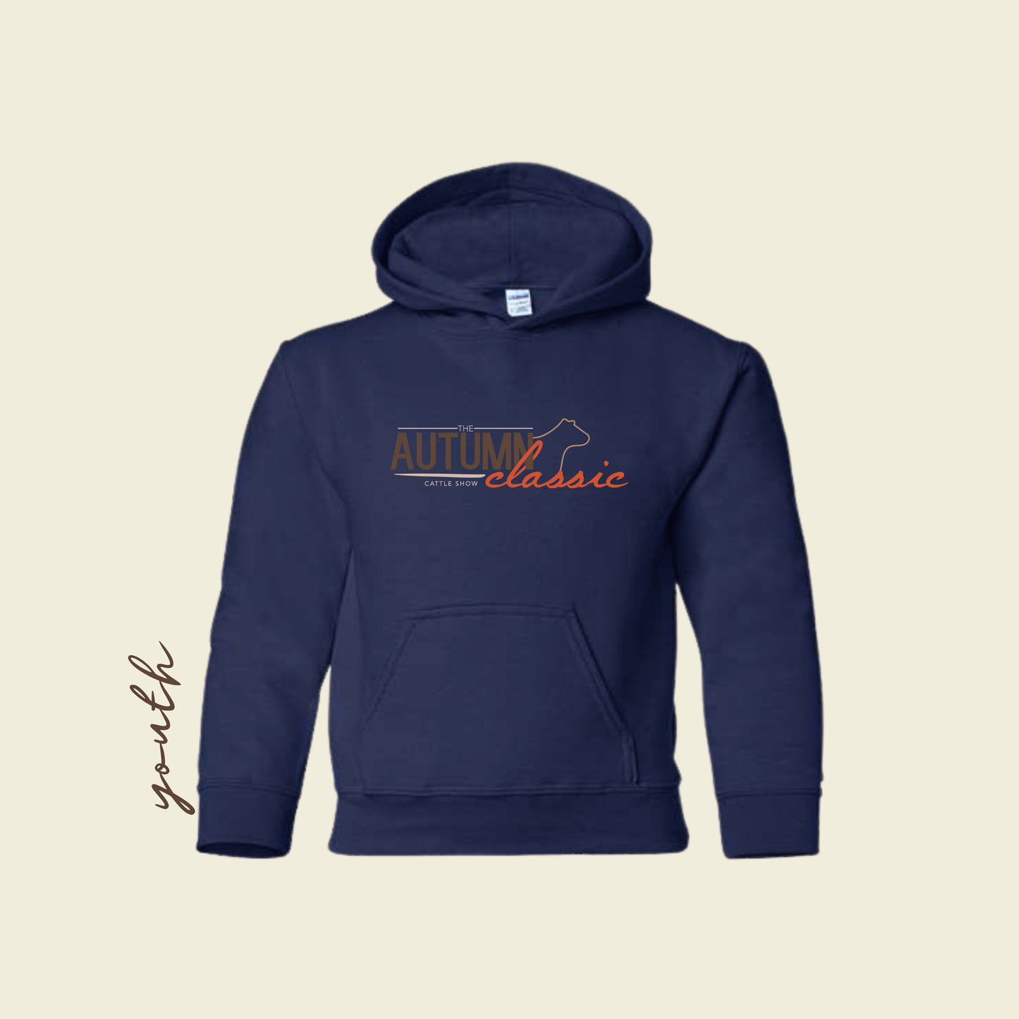 YOUTH AC25 Navy Hoodie