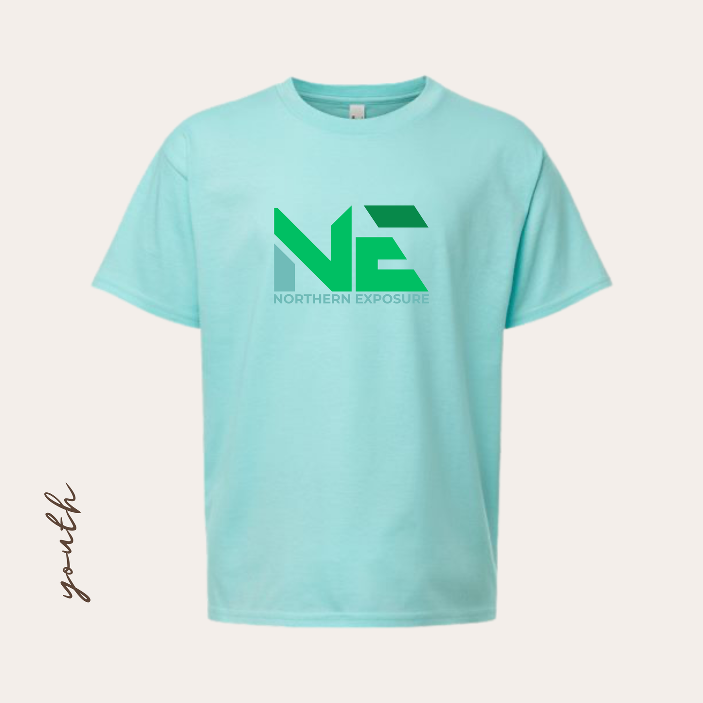 NE26 Printed Celadon Tee
