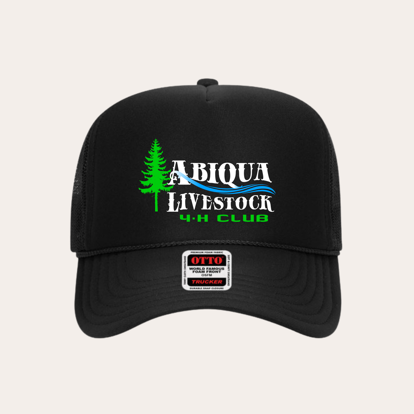 Abiqua Livestock Foam Trucker - Black