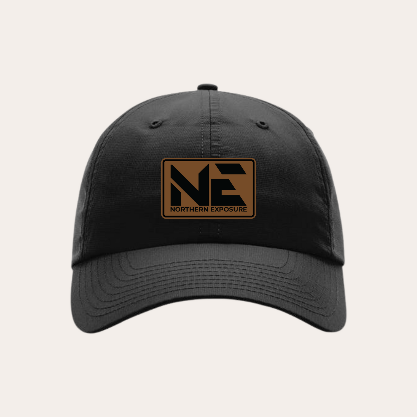 NE25 Black 220 w/ leatherette patch