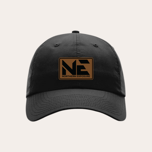 NE25 Black 220 w/ leatherette patch