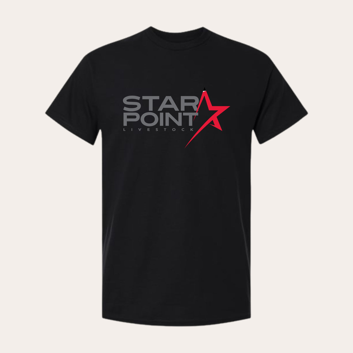 SP26 Printed Black LAT Tee
