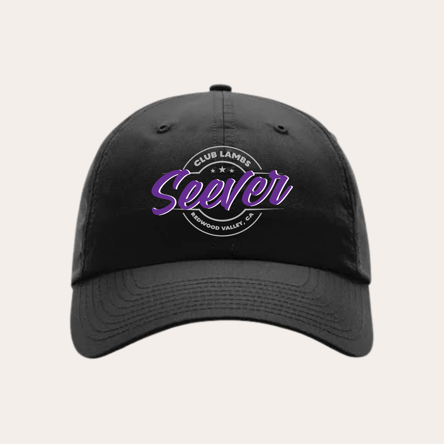 Seever Embroidered Black 220