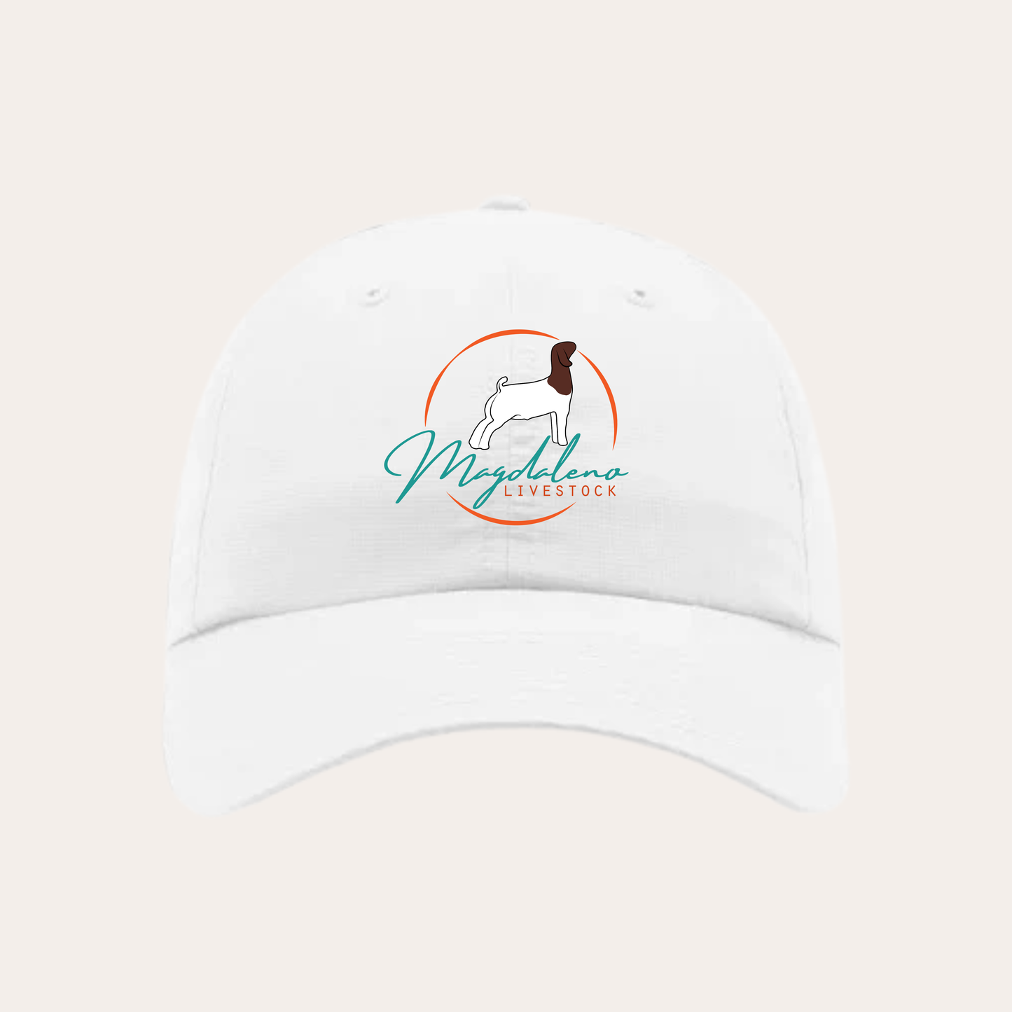 Magdaleno White 220 Embroidered
