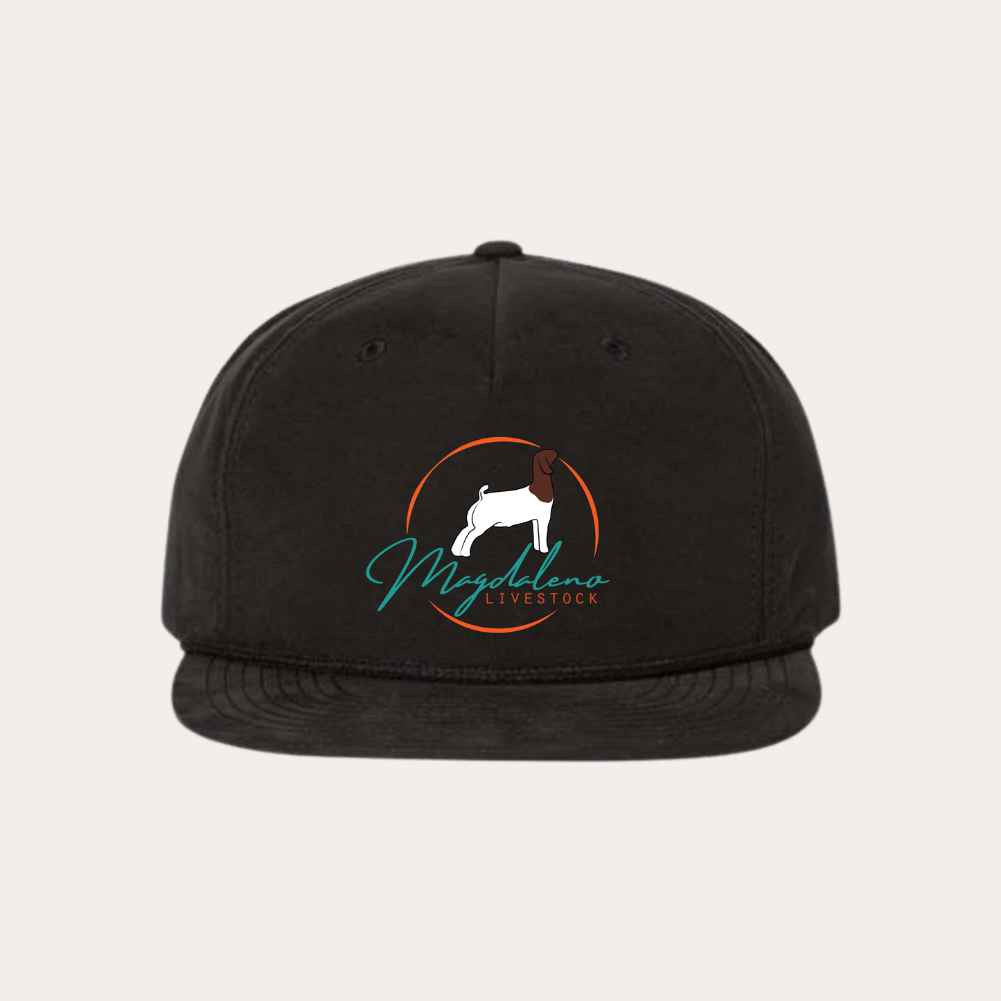 Magdaleno Black 256 Embroidered