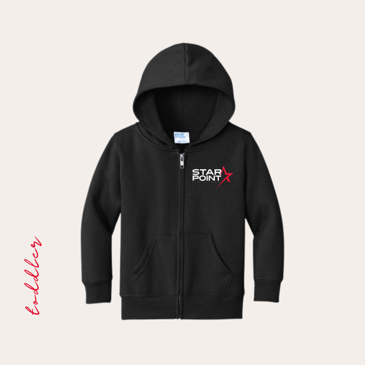 TODDLER SP Black Zip Up Jacket