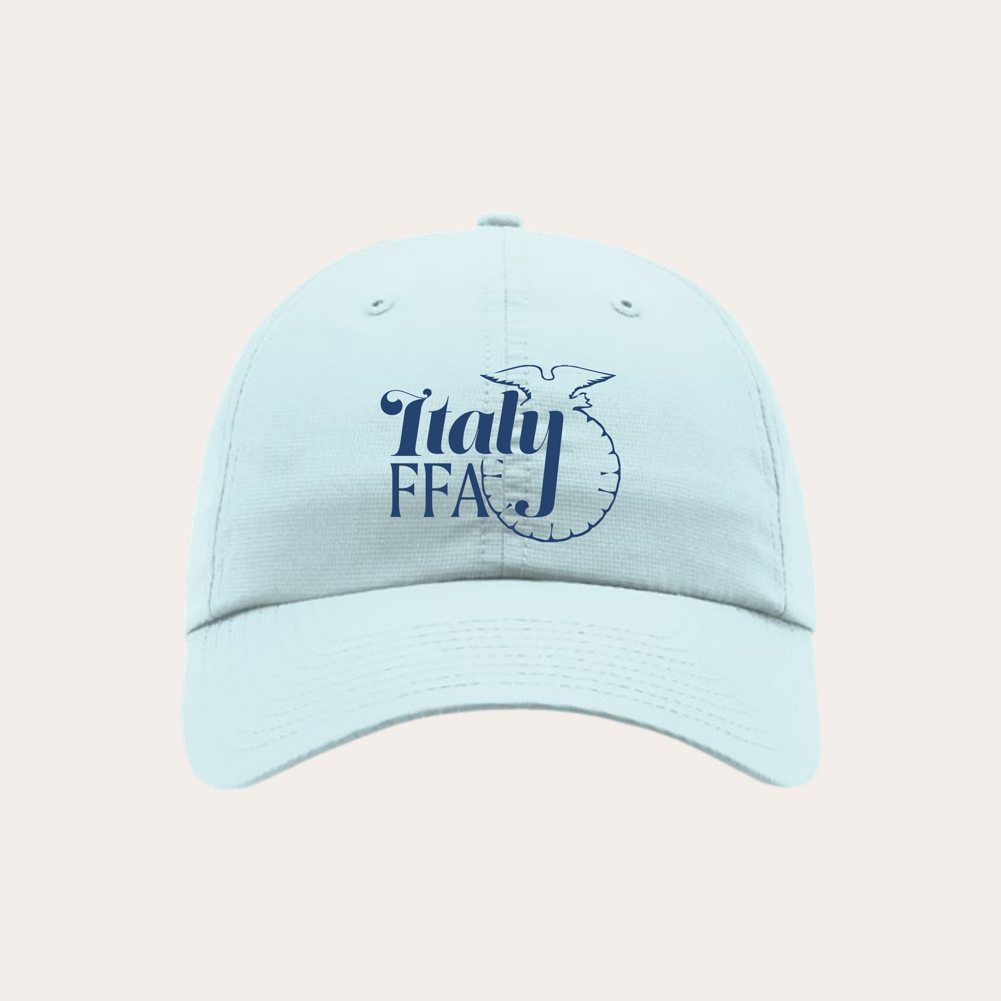 IFFA Embroidered Soft Blue 220