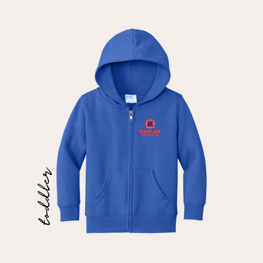 TODDLER Kerlee Cattle Zip-up Hoodie