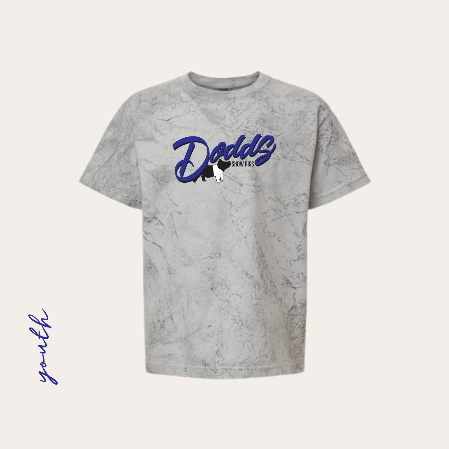 YOUTH Dodds Printed Smoke Color Blast Tee