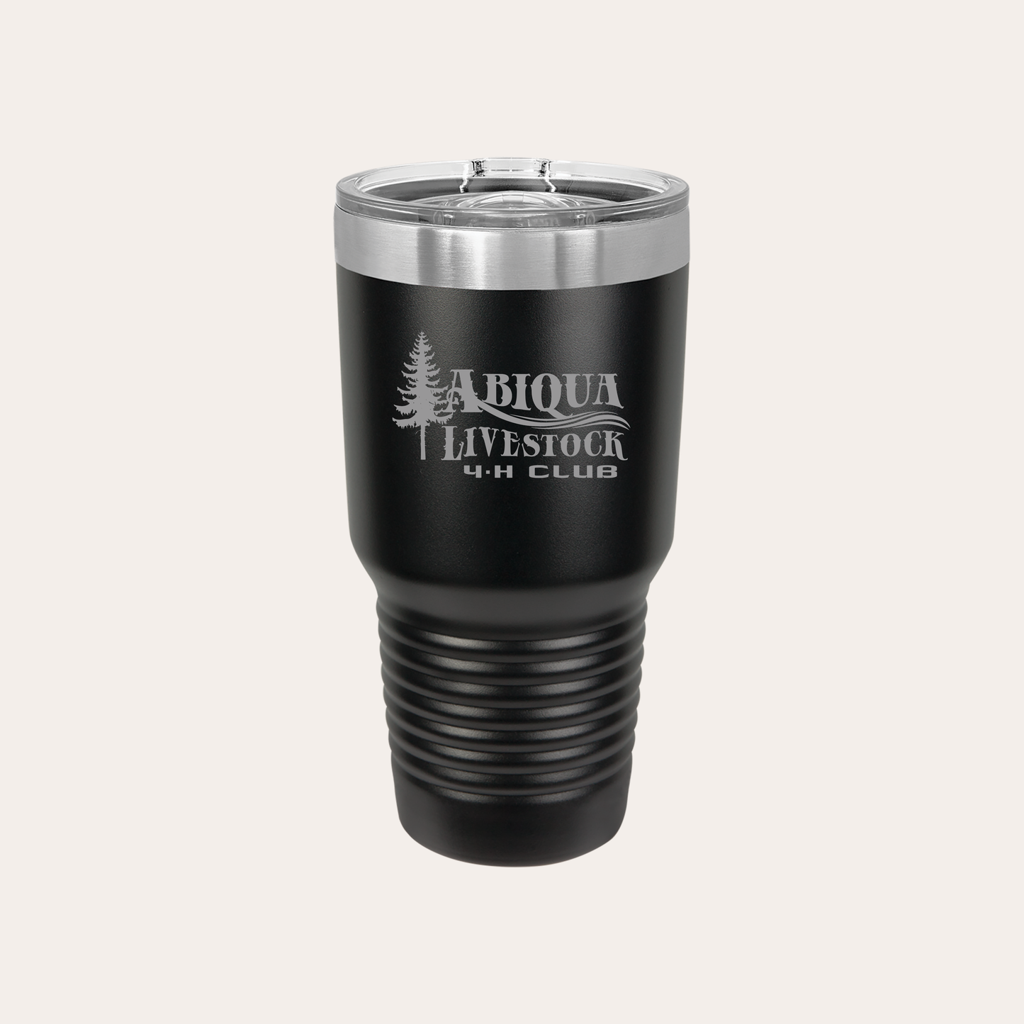 AL4H Engraved Black 30oz Tumbler