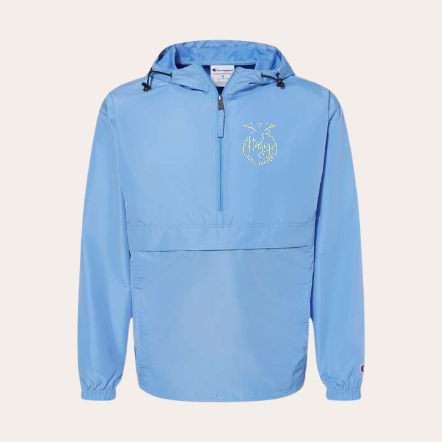 IFFA Embroidered Blue Champion Windbreaker