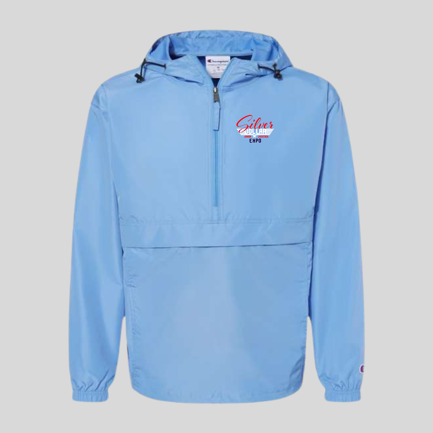 SD Embroidered Blue Champion Windbreaker