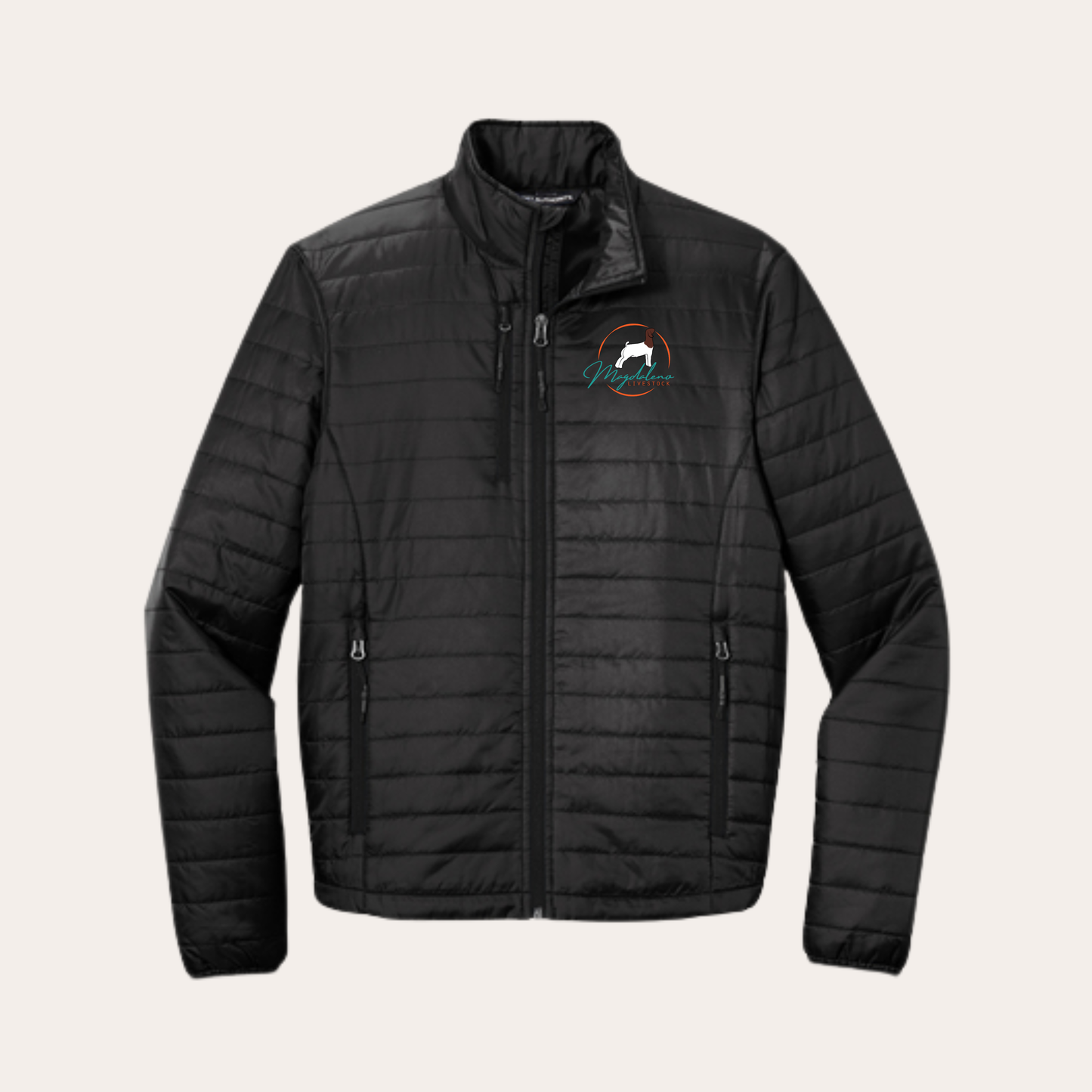 Magdaleno Embroidered Unisex Puffer