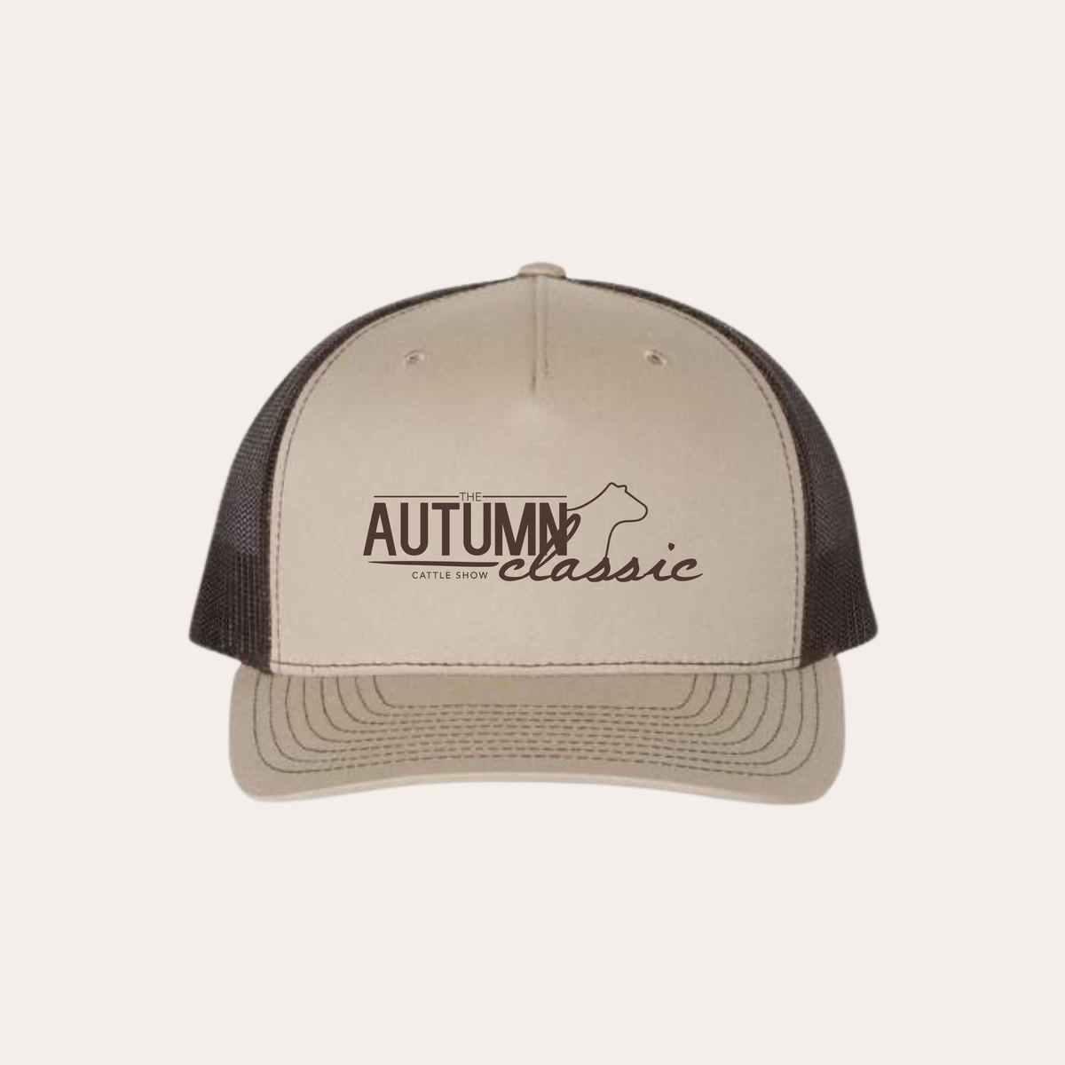 AC26 Embroidered Khaki/Coffee 112FP