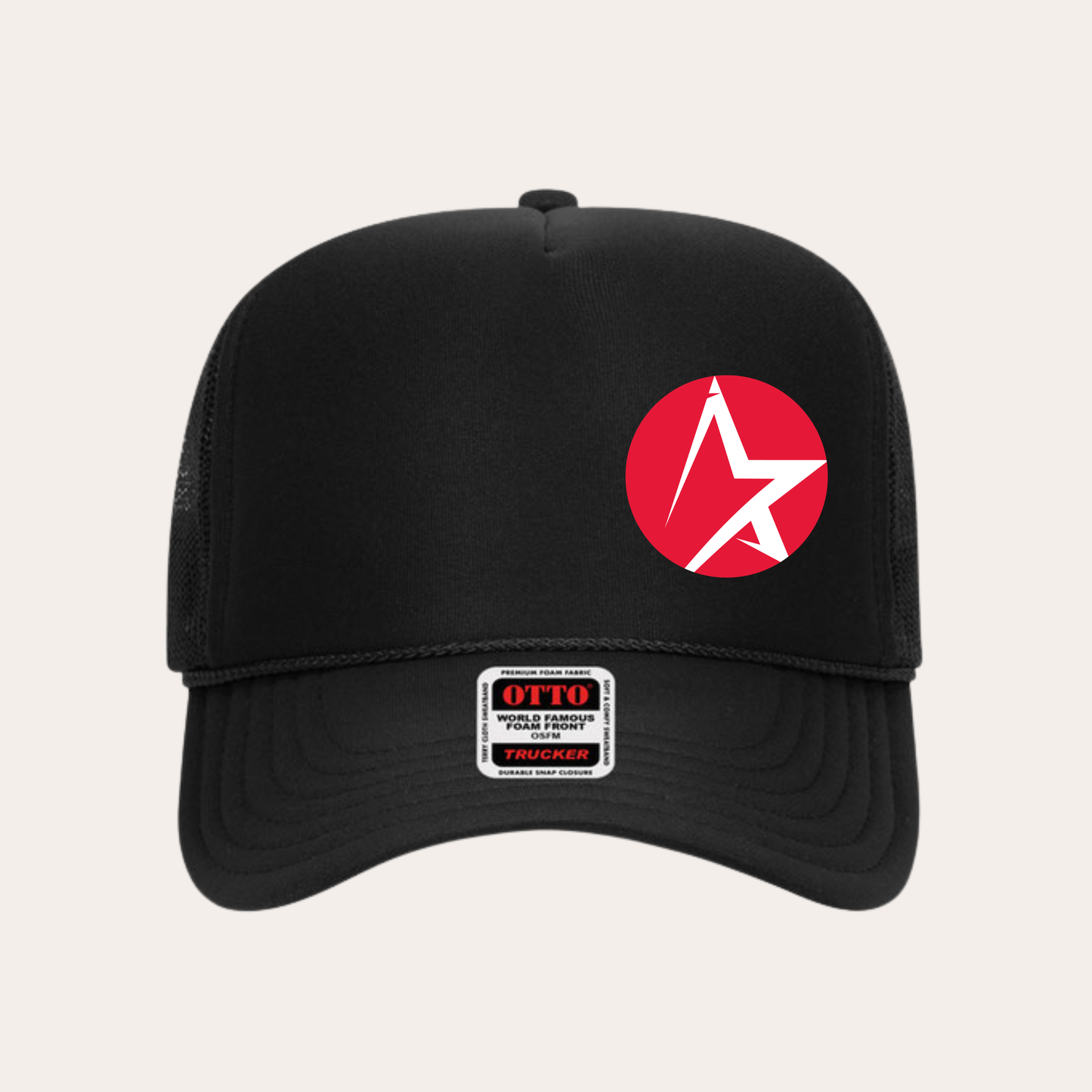 SP Black Foam Trucker Printed