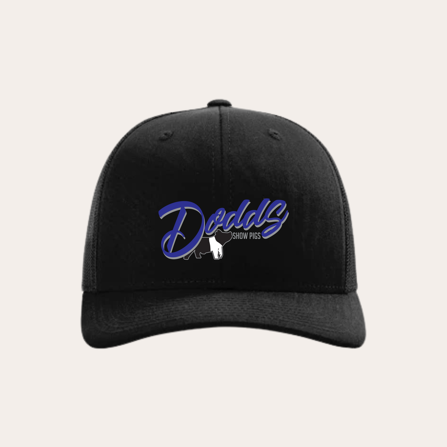 Dodds Embroidered Black/Black R112