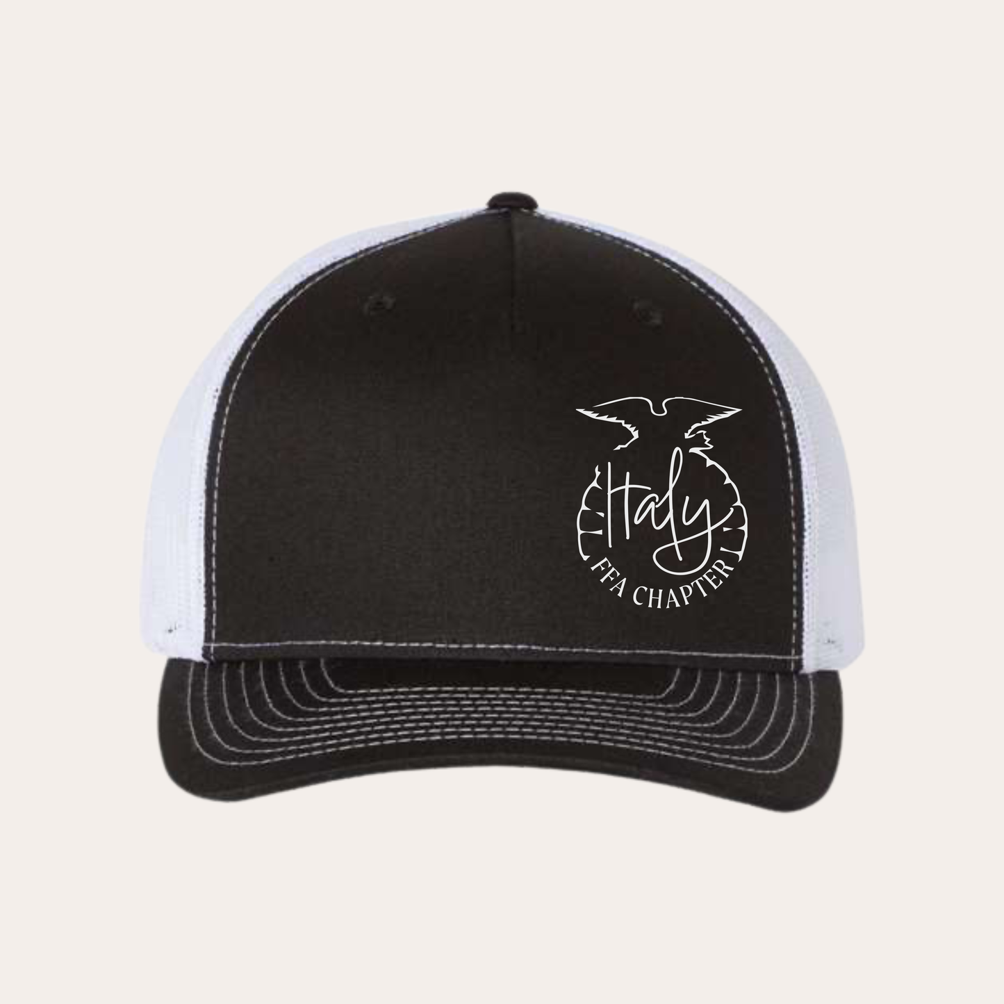 IFFA Embroidered Black/White 112FP