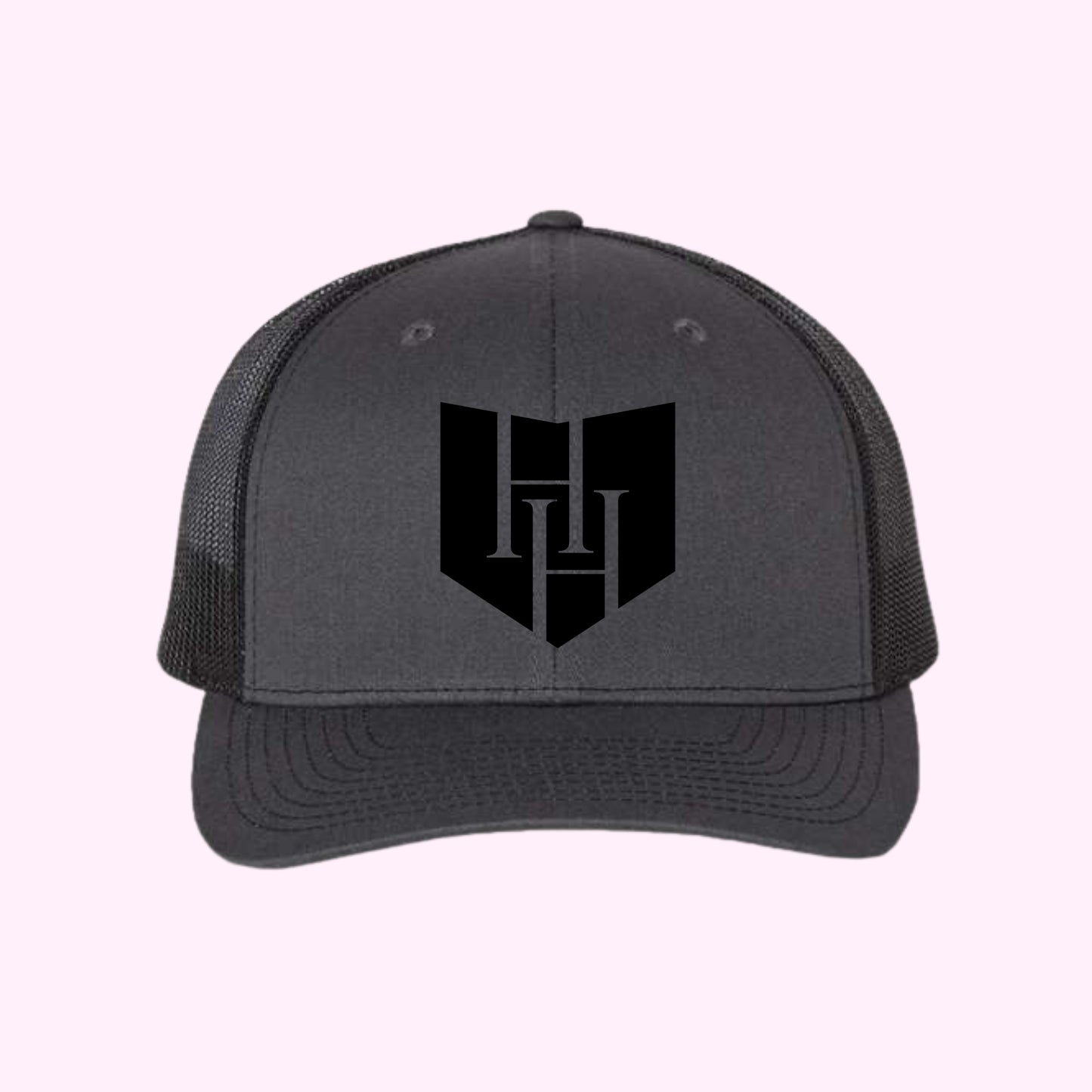 HH Charcoal/Black R112 w/ Leatherette Patch