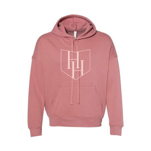 HHP Mauve Hoodie w/ embroidered with HH Icon