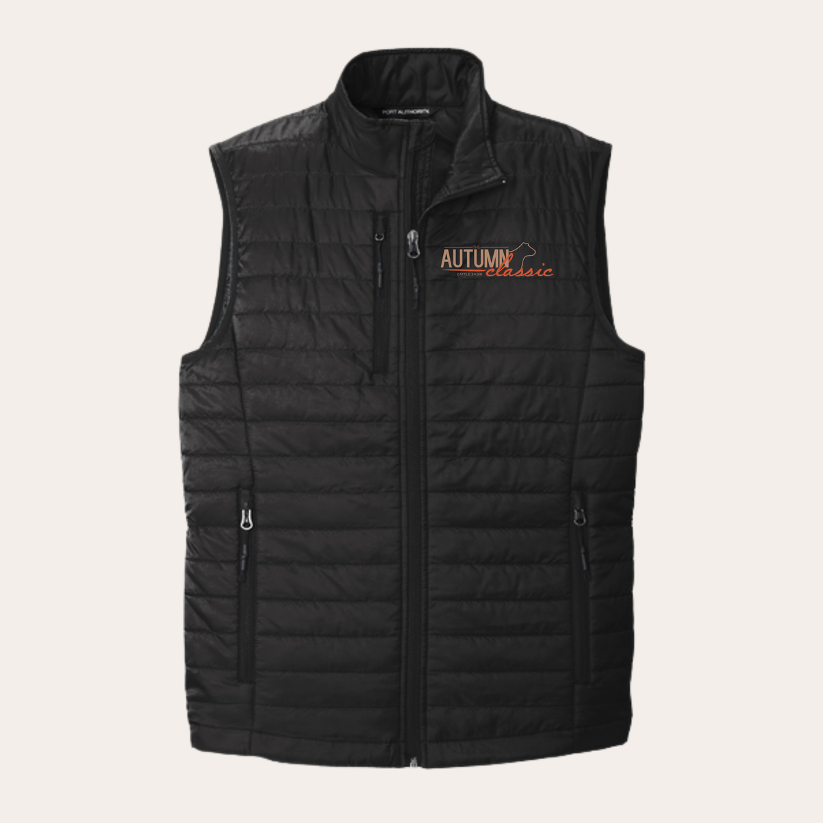 AC26 Embroidered Men's Puffer Vest