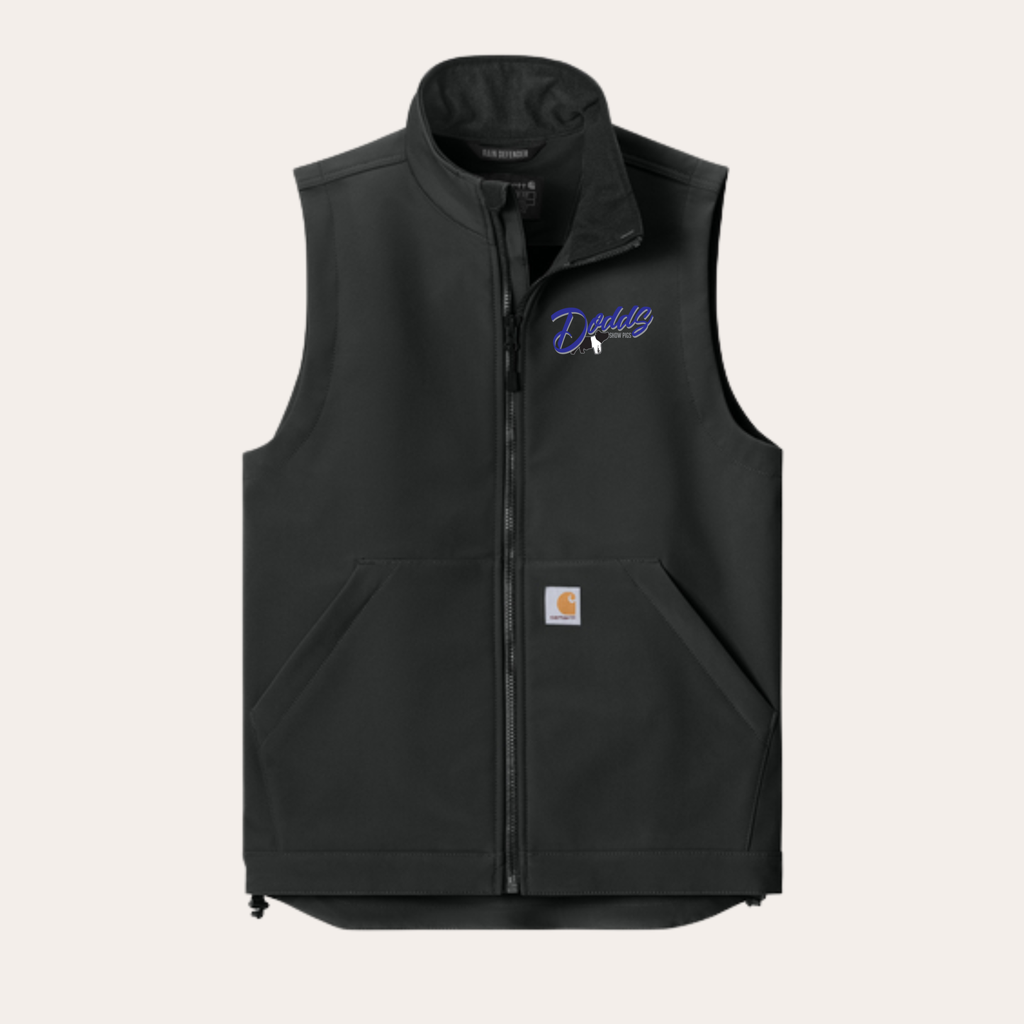 Dodds Embroidered Carhartt Rain Defender Soft Shell Vest