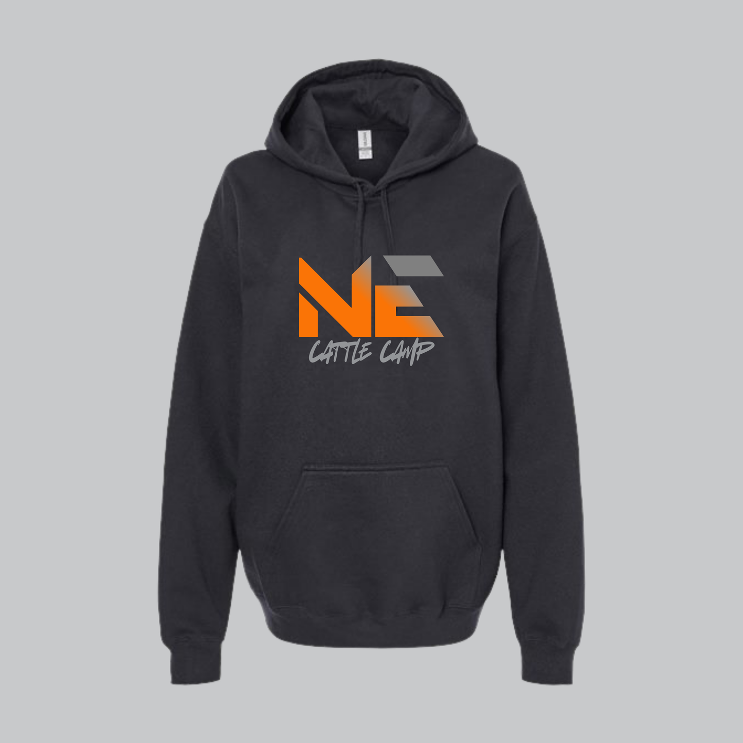 NECC Printed Black Softstyle Hoodie