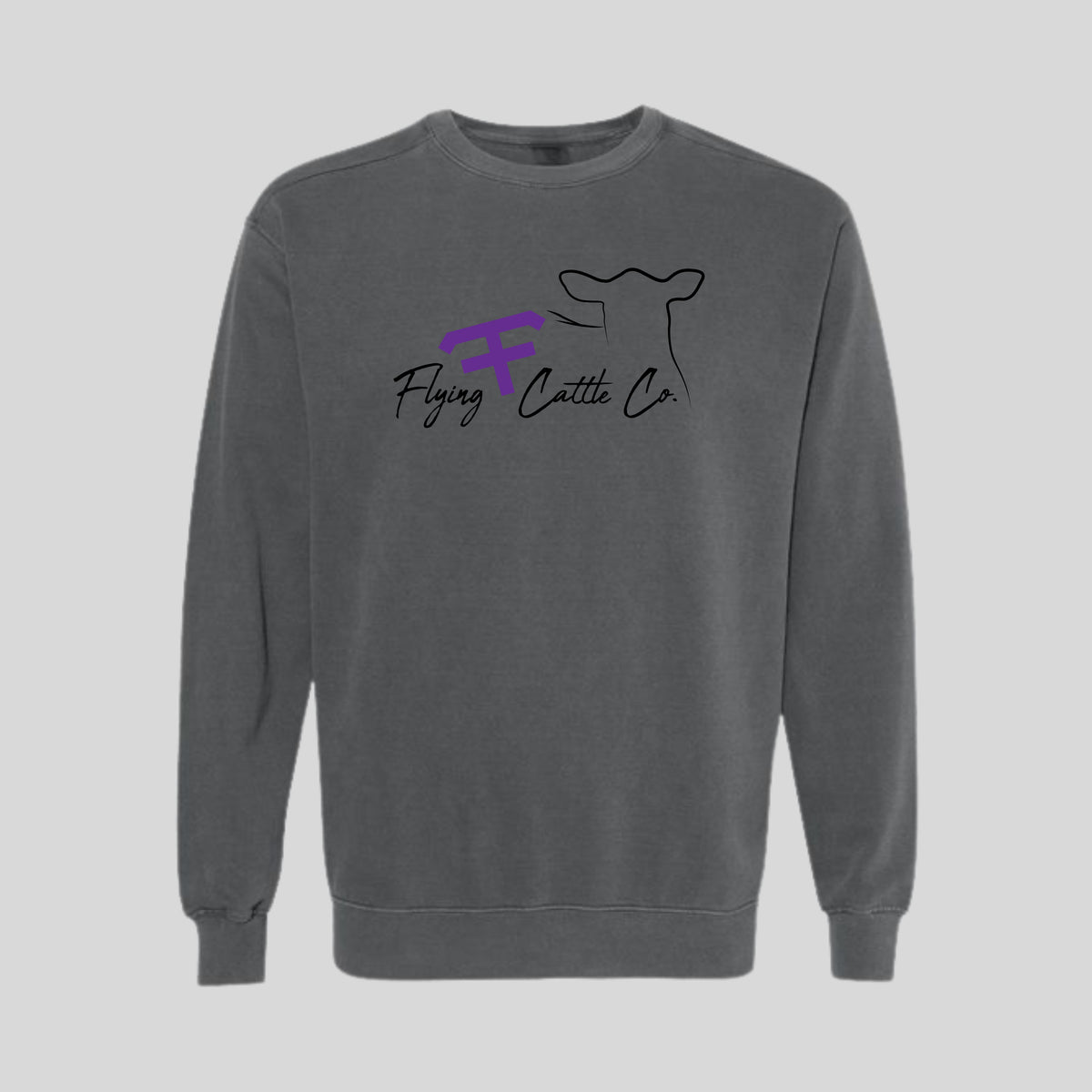FF Printed Pepper Comfort Colors Crewneck