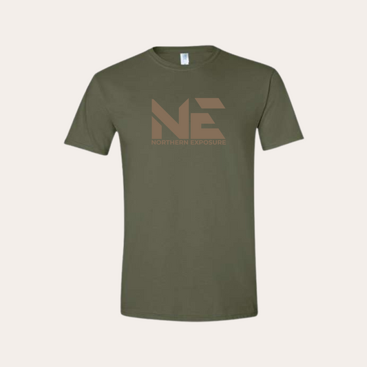 NE25 Softstyle Tee - Military Green