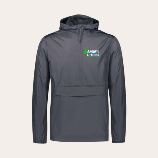 Abiqua Livestock 1/4 Zip Windbreaker - Carbon