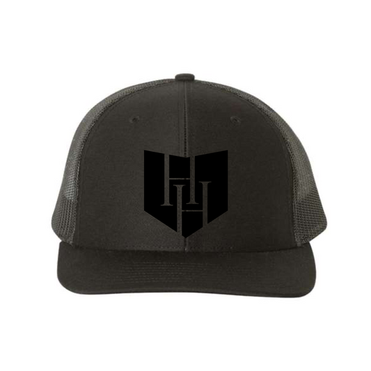 HHP Black R2112 w/ leather patch HH Icon