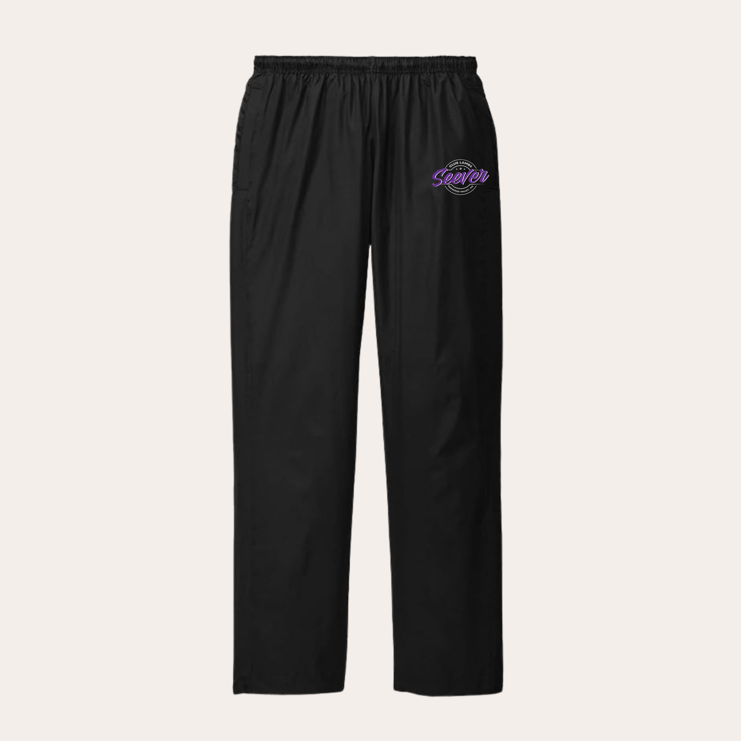 Seever Printed Black Washpants