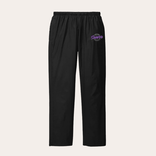 Seever Printed Black Washpants