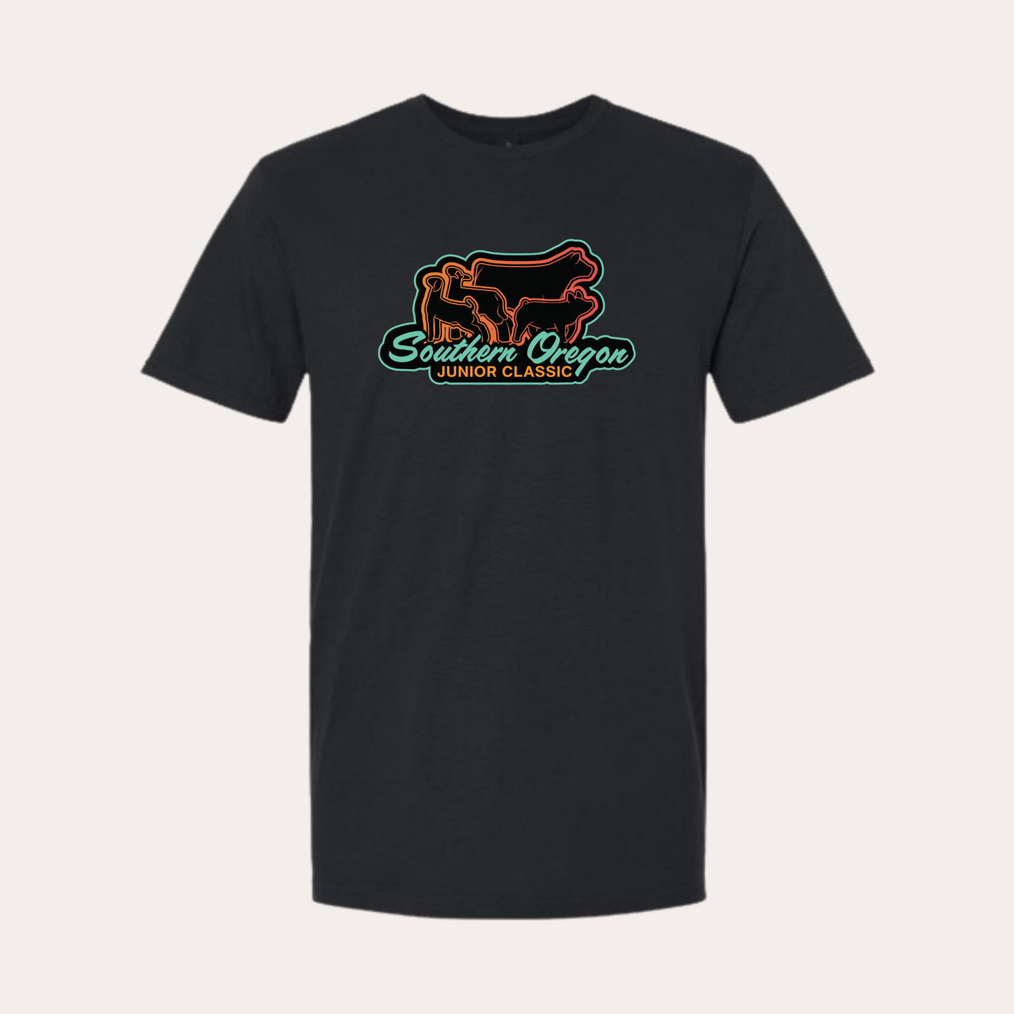 SOJC Printed Black Softstyle Tee