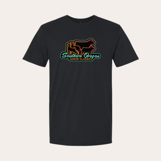 SOJC Printed Black Softstyle Tee