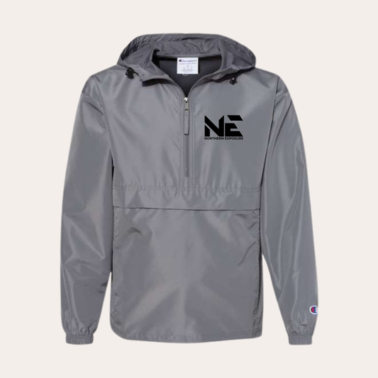 NE26 Embroidered Graphite Champion Windbreaker