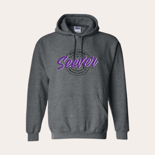 Seever Printed Dark Heather Hoodie