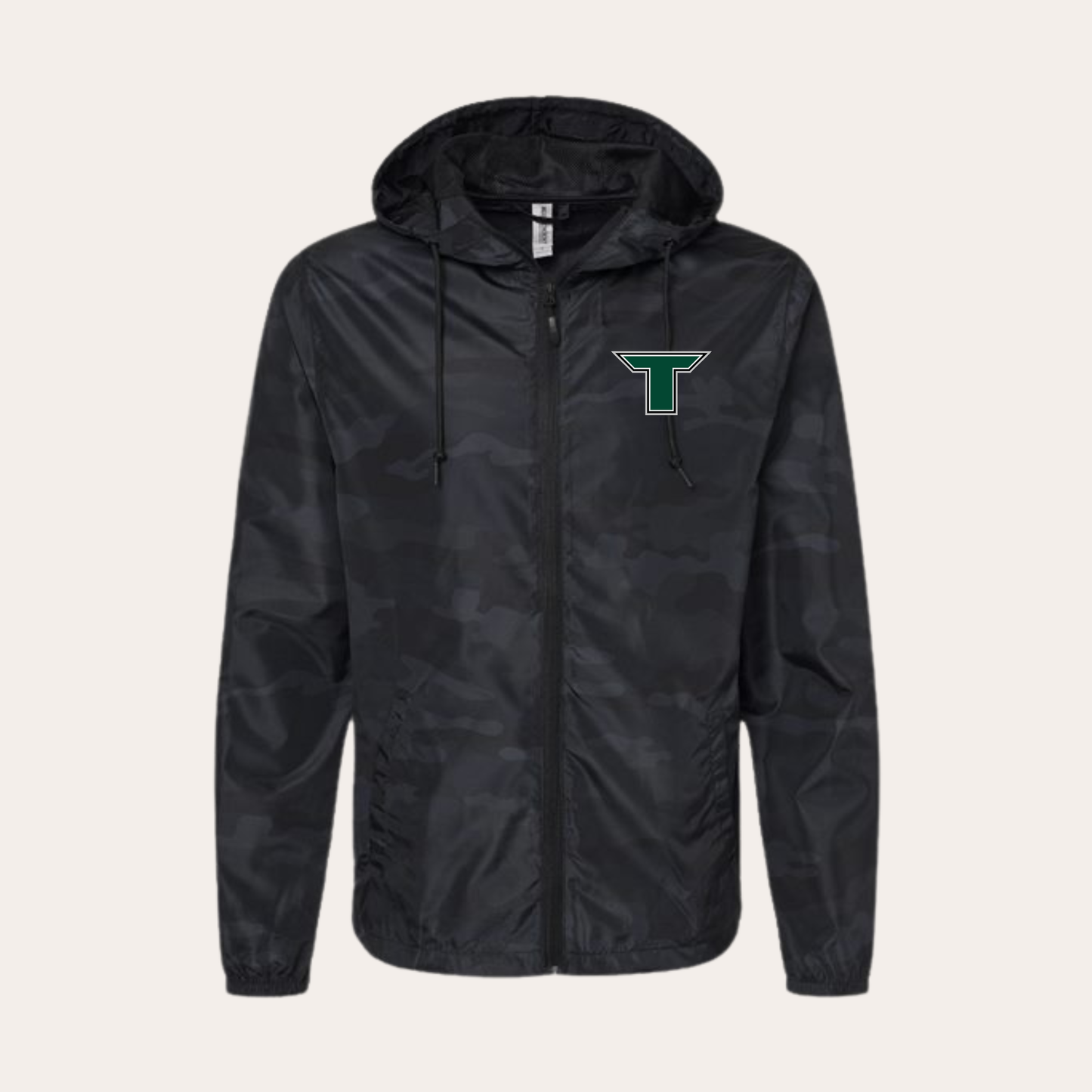 Taipin ITC Full Zip Windbreaker - Black Camo