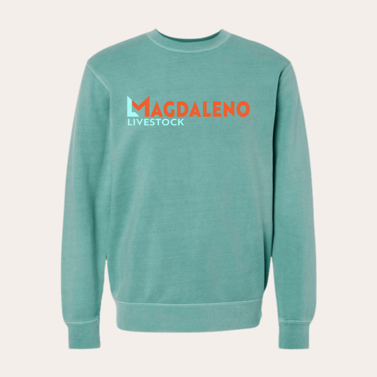 ML26 Printed Pigment Mint Crew
