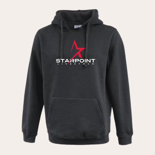 SP26 Printed Black Rugger Black Hoodie
