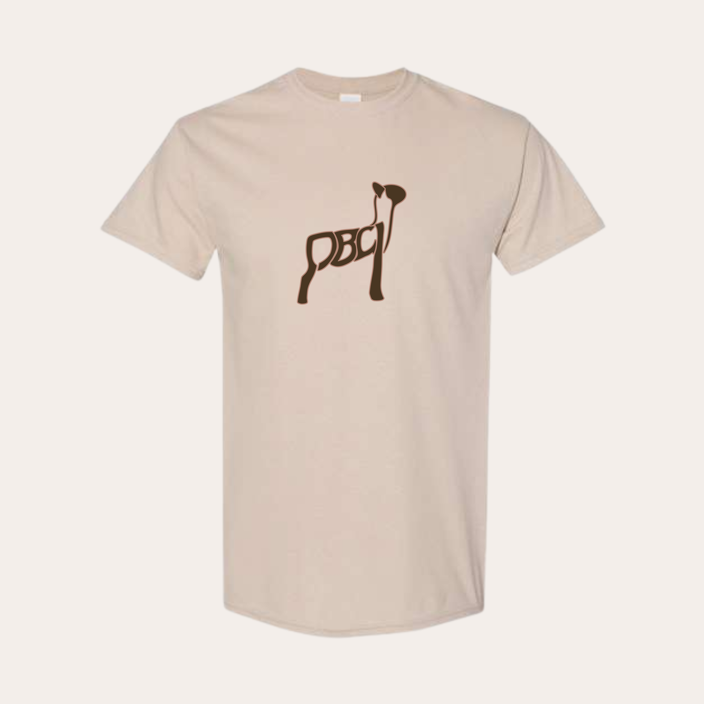 PBCL Printed Heavy Cotton Sand Tee