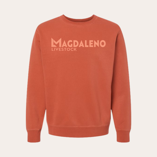 ML26 Printed Pigment Amber Crew